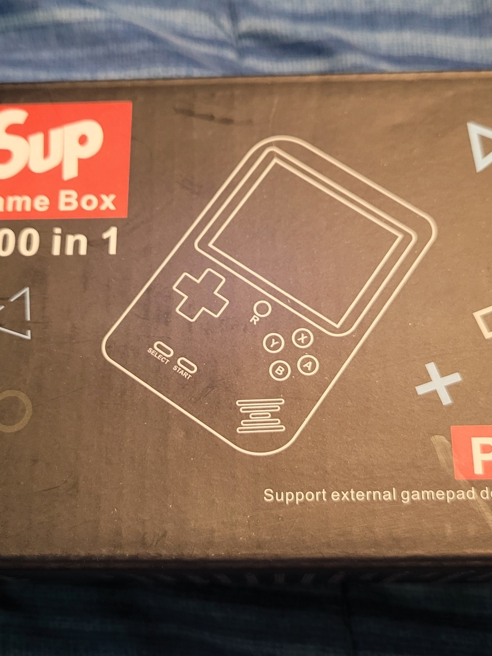 Game Box Portable Handheld Console - Black